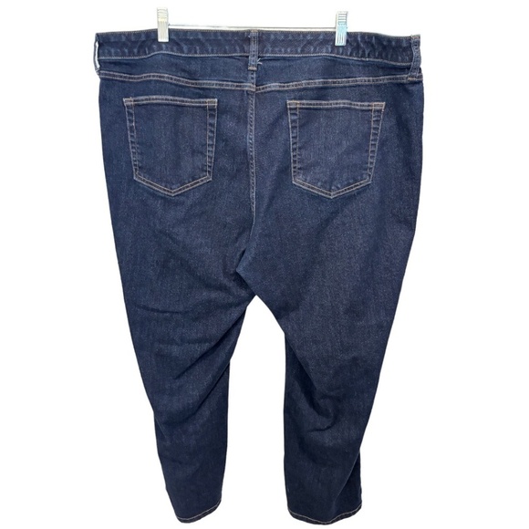 St John’s Bay Plus Size Denim 5 Pocket Straight Leg Dark Wash Jeans Size 22WS - Picture 2 of 3